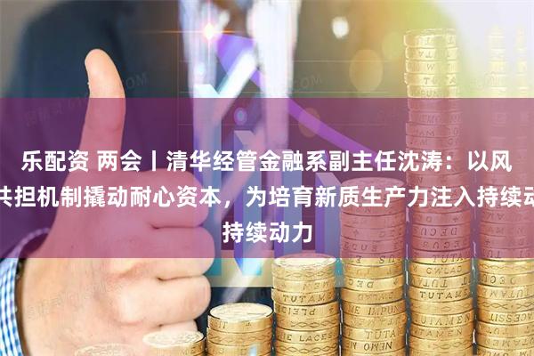 乐配资 两会丨清华经管金融系副主任沈涛：以风险共担机制撬动耐心资本，为培育新质生产力注入持续动力