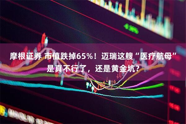 摩根证券 市值跌掉65%！迈瑞这艘“医疗航母”是真不行了，还是黄金坑？